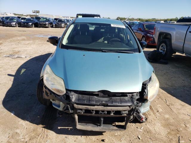 1FAHP3F2XCL130126 - 2012 FORD FOCUS SE TURQUOISE photo 5