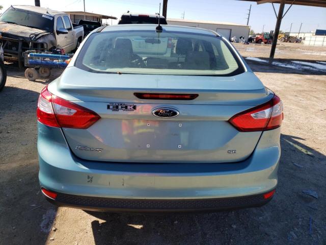 1FAHP3F2XCL130126 - 2012 FORD FOCUS SE TURQUOISE photo 6