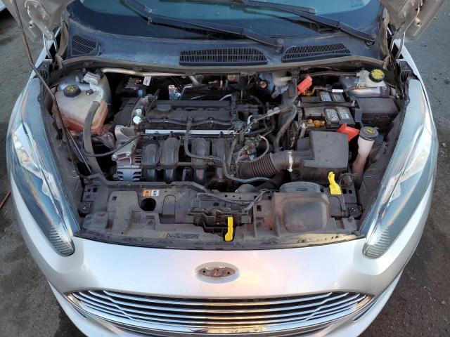 3FADP4BJ3KM147090 - 2019 FORD FIESTA SE SILVER photo 11