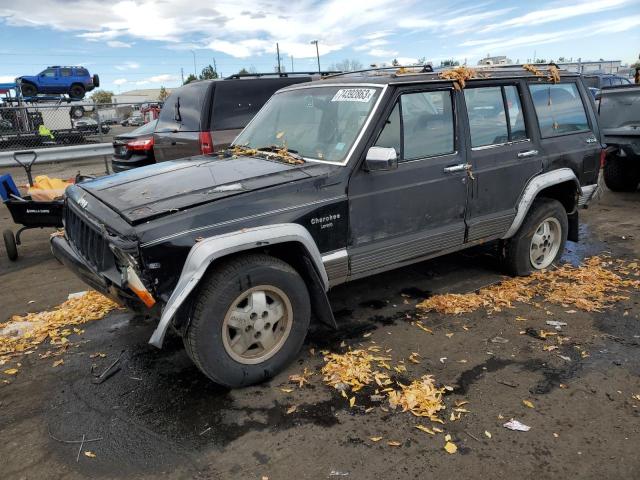 1J4FJ58L7KL485008 - 1989 JEEP CHEROKEE LAREDO BLACK photo 1