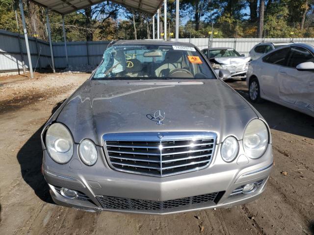 WDBUF56X08B323240 - 2008 MERCEDES-BENZ E 350 SILVER photo 5