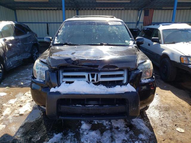 5FNYF18696B020001 - 2006 HONDA PILOT EX BLACK photo 5