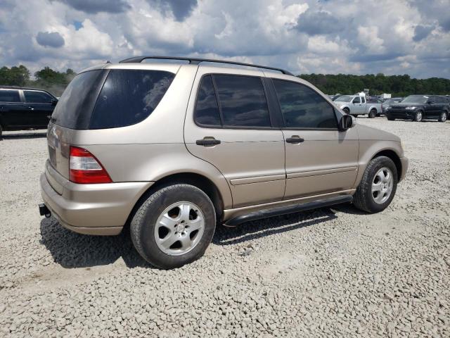 4JGAB54E72A322046 - 2002 MERCEDES-BENZ ML 320 TAN photo 3