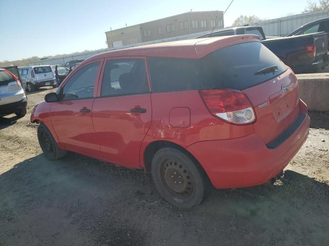 2T1KR32E73C026288 - 2003 TOYOTA COROLLA MA XR RED photo 2