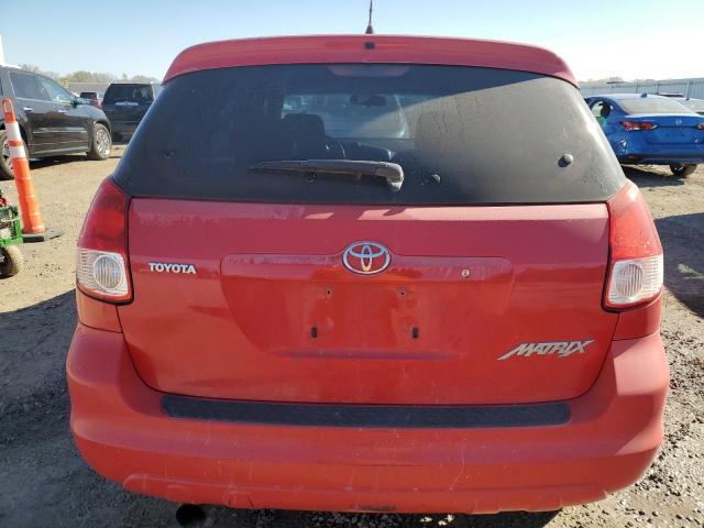 2T1KR32E73C026288 - 2003 TOYOTA COROLLA MA XR RED photo 6