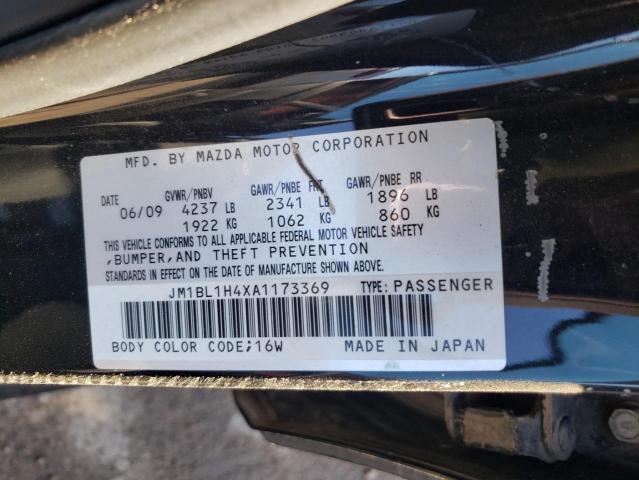 JM1BL1H4XA1173369 - 2010 MAZDA SPEED 3 შავი ფოტო 13