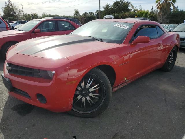 2G1FE1E32C9197602 - 2012 CHEVROLET CAMARO LS RED photo 1