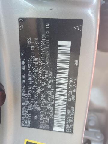 5TDJKRFH1ES008581 - 2014 TOYOTA HIGHLANDER XLE Qızıl foto 13