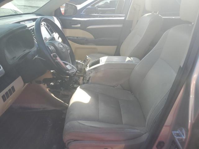 5TDJKRFH1ES008581 - 2014 TOYOTA HIGHLANDER XLE Qızıl foto 7