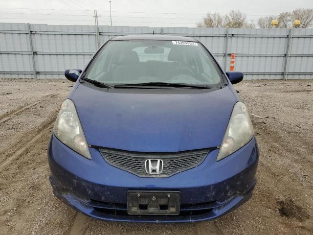 JHMGE8H3XCC007892 - 2012 HONDA FIT BLUE photo 5