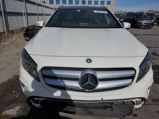 WDCTG4GB0GJ209776 - 2016 MERCEDES-BENZ GLA 250 4MATIC WHITE photo 5