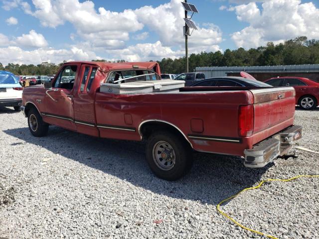 1FTEX15Y6LKB05589 - 1990 FORD F150 RED photo 2