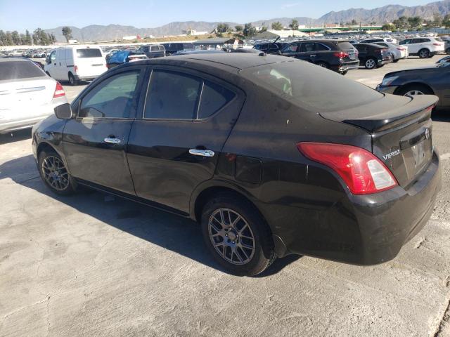 3N1CN7AP7FL959896 - 2015 NISSAN VERSA S BLACK photo 2