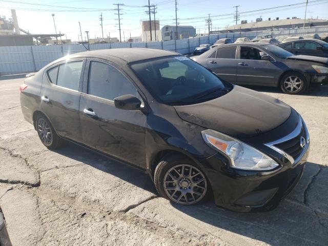 3N1CN7AP7FL959896 - 2015 NISSAN VERSA S BLACK photo 4