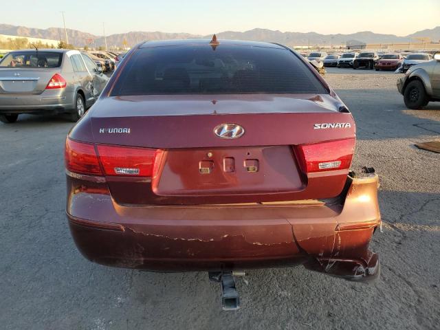 5NPET46C39H497793 - 2009 HYUNDAI SONATA GLS BURGUNDY photo 6