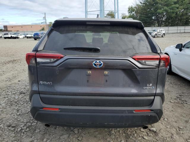 JTMLWRFV8ND158086 - 2022 TOYOTA RAV4 LE CHARCOAL photo 6