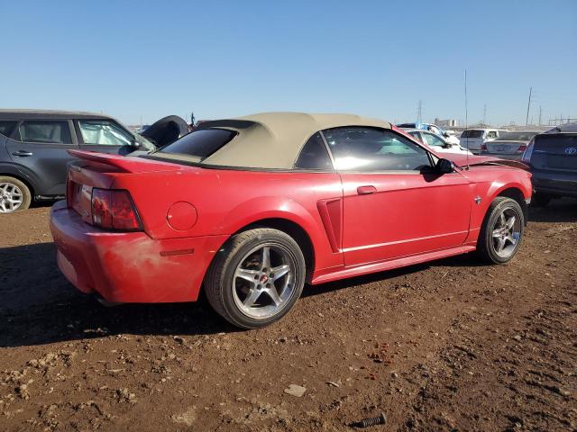 1FAFP45X4XF183421 - 1999 FORD MUSTANG GT RED photo 3