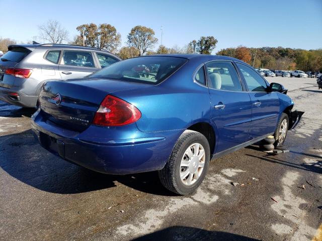 2G4WC582061157315 - 2006 BUICK LACROSSE CX BLUE photo 3