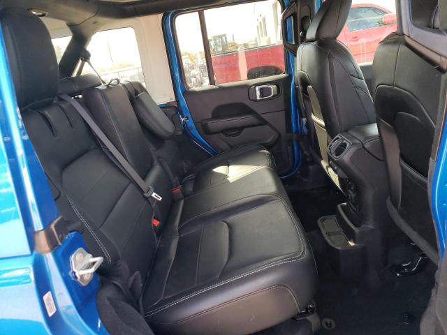 1C4JJXP69MW734692 - 2021 JEEP WRANGLER U SAHARA 4XE BLUE photo 10