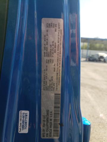 1C4JJXP69MW734692 - 2021 JEEP WRANGLER U SAHARA 4XE BLUE photo 13