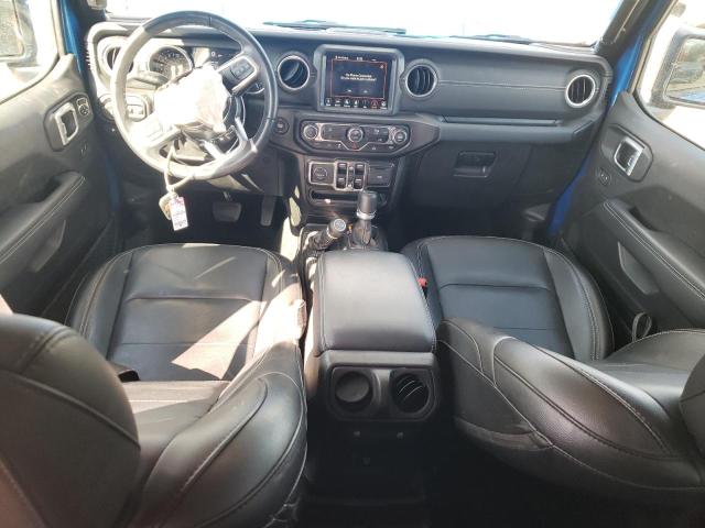 1C4JJXP69MW734692 - 2021 JEEP WRANGLER U SAHARA 4XE BLUE photo 8