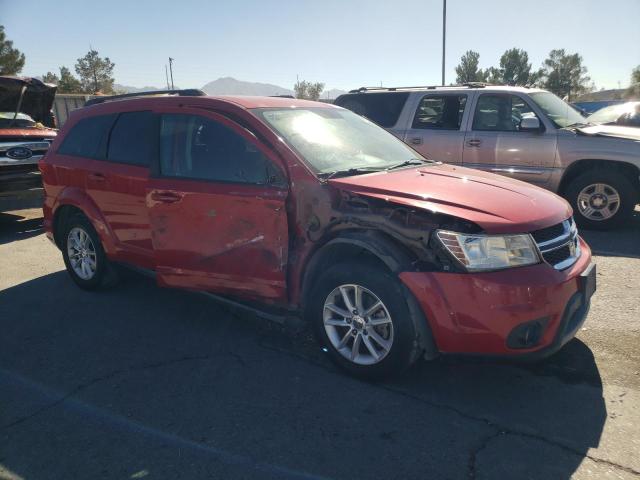 3C4PDCBG4FT600210 - 2015 DODGE JOURNEY SXT RED photo 4