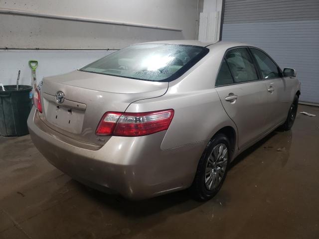 4T1BE46K97U001768 - 2007 TOYOTA CAMRY CE TAN photo 3