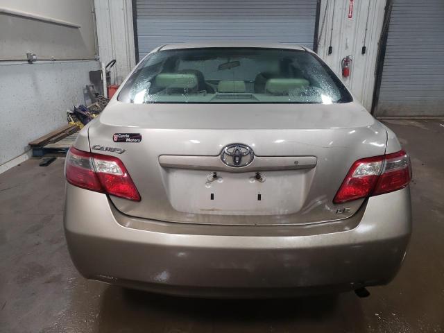 4T1BE46K97U001768 - 2007 TOYOTA CAMRY CE TAN photo 6