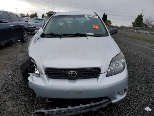 2T1KR32E97C659462 - 2007 TOYOTA COROLLA MA XR SILVER photo 5