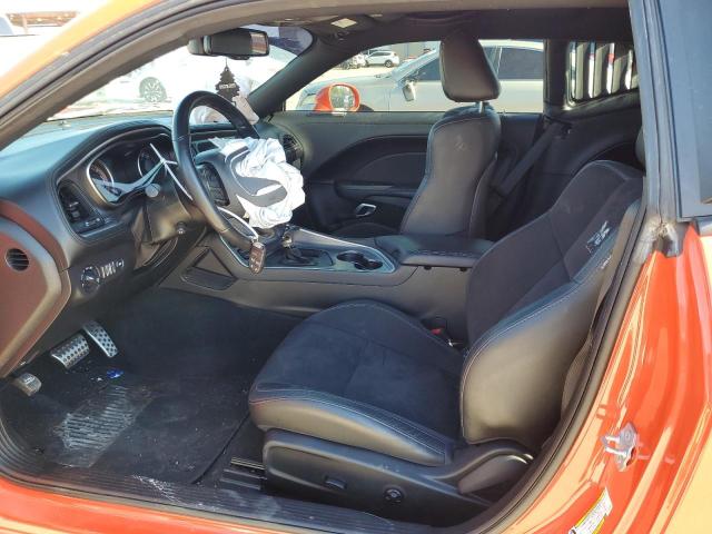 2C3CDZFJ8LH146639 - 2020 DODGE CHALLENGER R/T SCAT PACK ORANGE photo 7