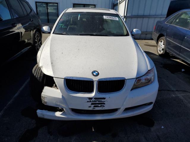 WBAVB13576KX69893 - 2006 BMW 325 I WHITE photo 5