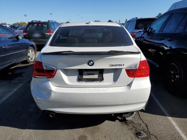 WBAVB13576KX69893 - 2006 BMW 325 I WHITE photo 6