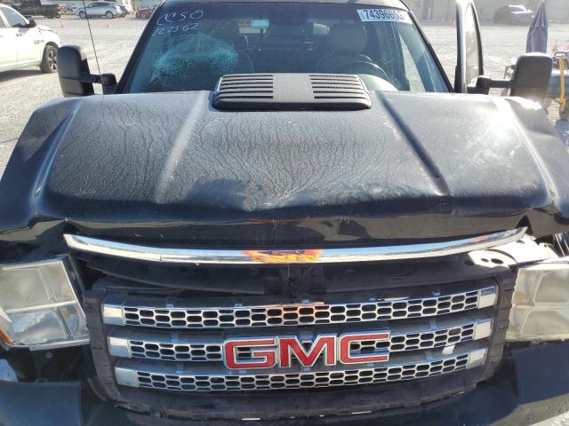 1GT121E86DF112484 - 2013 GMC SIERRA K2500 SLT BLACK photo 11