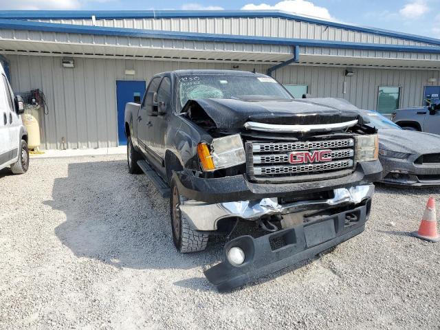 1GT121E86DF112484 - 2013 GMC SIERRA K2500 SLT BLACK photo 4