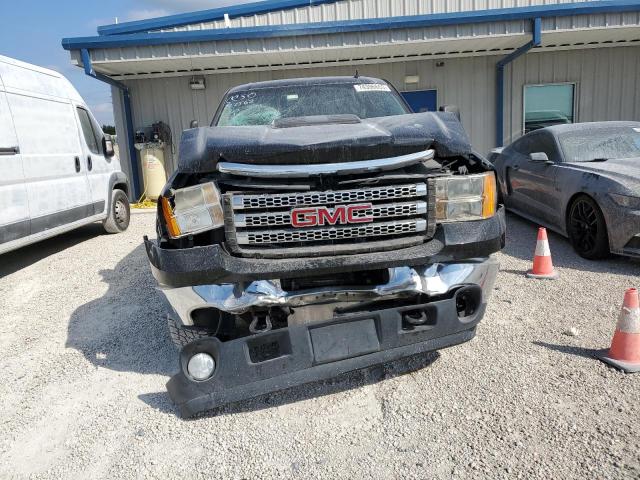 1GT121E86DF112484 - 2013 GMC SIERRA K2500 SLT BLACK photo 5