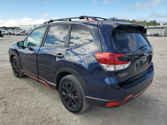 JF2SKAPC6KH548440 - 2019 SUBARU FORESTER SPORT BLUE photo 2