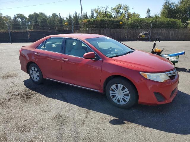 4T1BF1FK3CU546127 - 2012 TOYOTA CAMRY BASE RED photo 4