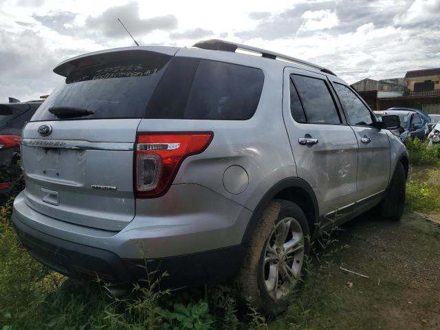 1FM5K7F83EGC59680 - 2014 FORD EXPLORER LIMITED SILVER photo 3