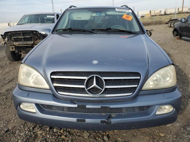 4JGAB75E94A487755 - 2004 MERCEDES-BENZ ML 500 BLUE photo 12