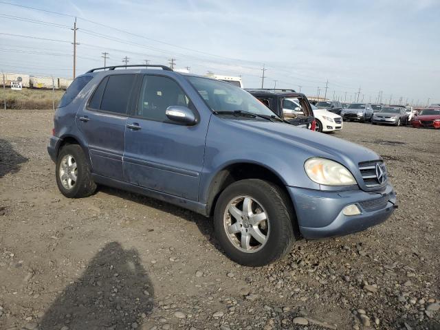 4JGAB75E94A487755 - 2004 MERCEDES-BENZ ML 500 BLUE photo 4