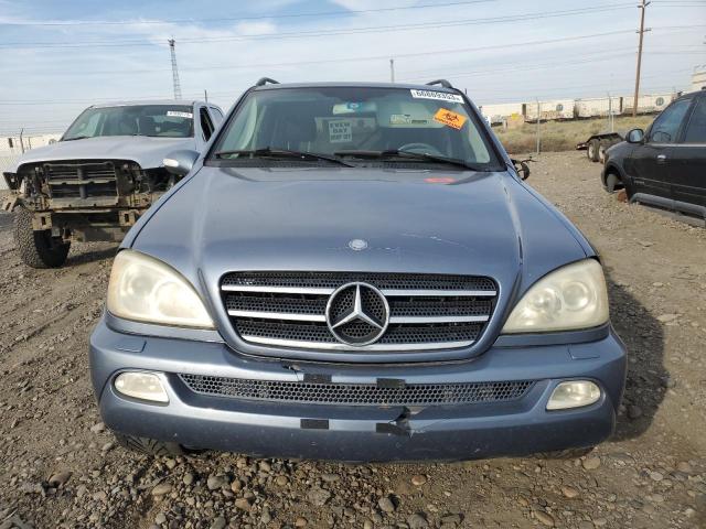 4JGAB75E94A487755 - 2004 MERCEDES-BENZ ML 500 BLUE photo 5