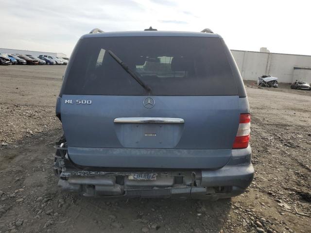 4JGAB75E94A487755 - 2004 MERCEDES-BENZ ML 500 BLUE photo 6