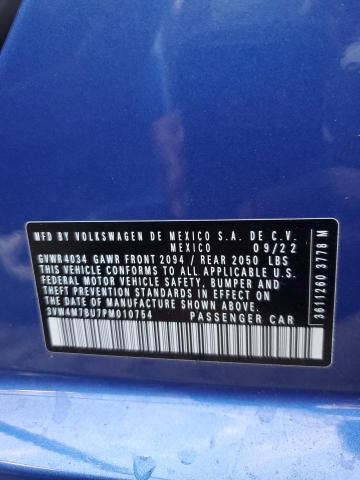 3VW4M7BU7PM010754 - 2023 VOLKSWAGEN JETTA S BLUE photo 13