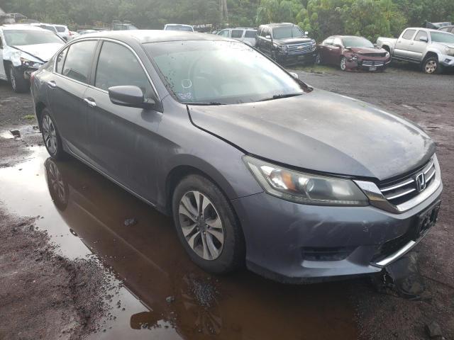 1HGCR2F32DA009011 - 2013 HONDA ACCORD LX GRAY photo 4