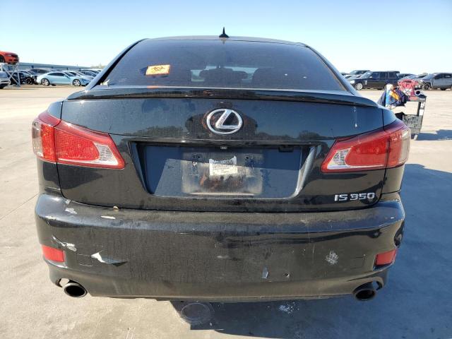 JTHBE5C29D5031937 - 2013 LEXUS IS 350 BLACK photo 6