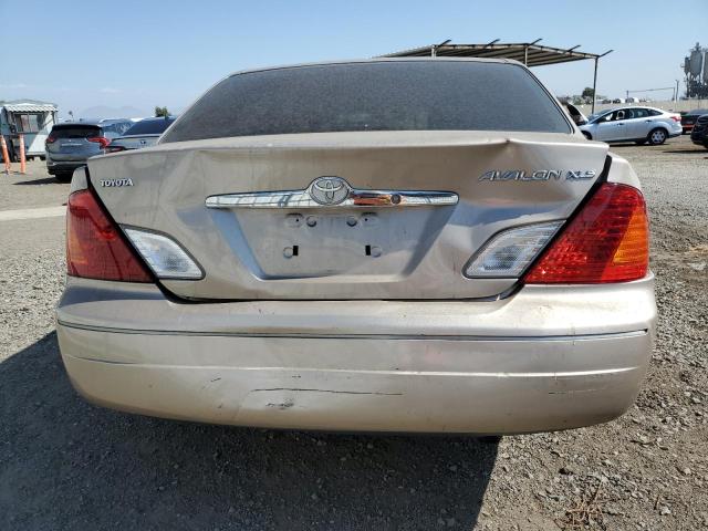 4T1BF28B02U238270 - 2002 TOYOTA AVALON XL GOLD photo 6