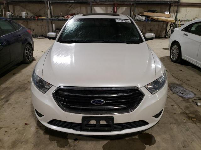 1FAHP2E80DG180253 - 2013 FORD TAURUS SEL WHITE photo 5