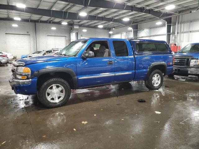 2GTEK19T641283923 - 2004 GMC NEW SIERRA K1500 BLUE photo 1