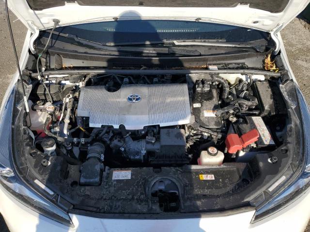 JTDL9MFU8M3023020 - 2021 TOYOTA PRIUS LE WHITE photo 11