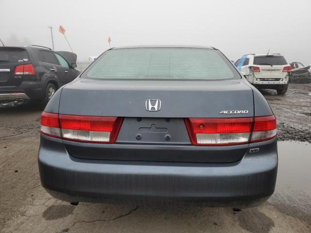 1HGCM663X4A028847 - 2004 HONDA ACCORD LX BLUE photo 6